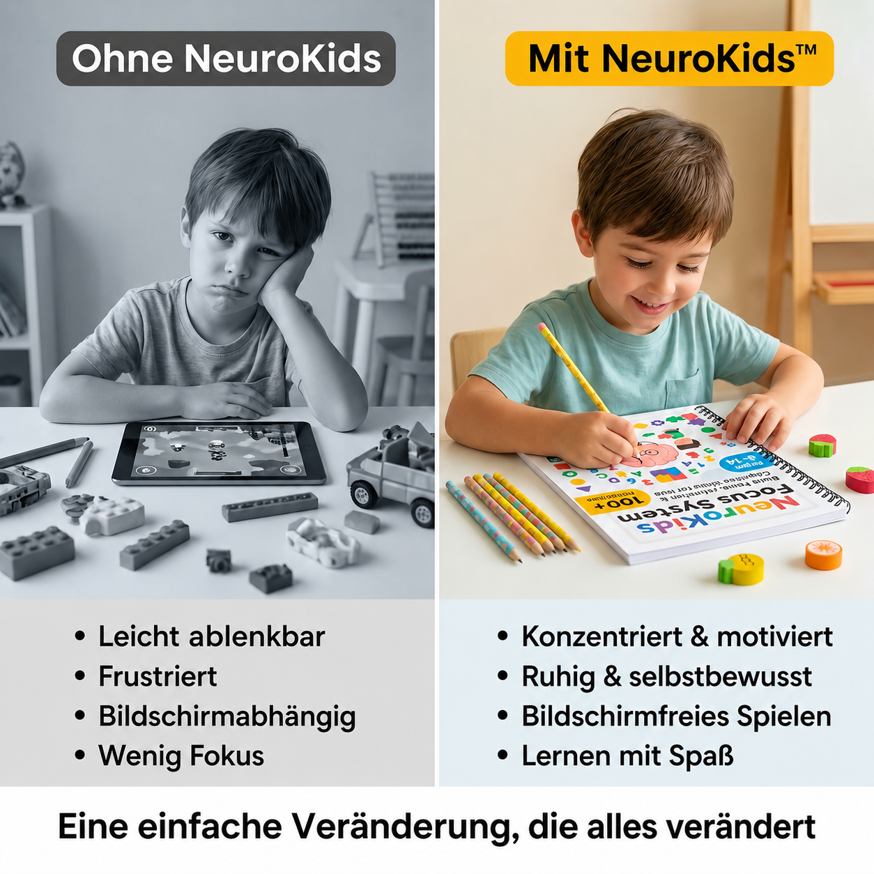 NeuroKids™ +100 attività per potenziare l'attenzione, la concentrazione e l'apprendimento