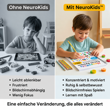 NeuroKids™ +100 attività per potenziare l'attenzione, la concentrazione e l'apprendimento