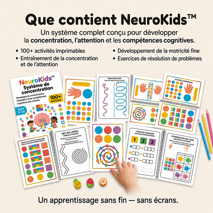 NeuroKids™ +100 Aktivitäten zur Förderung von Aufmerksamkeit, Konzentration und Lernfähigkeit