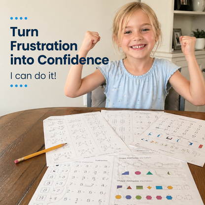 NeuroKids Math System™ Más de 350 actividades para ayudar a su hijo a dejar de tener dificultades con las matemáticas