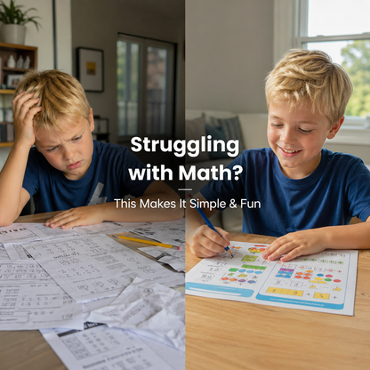 NeuroKids Math System™ Más de 350 actividades para ayudar a su hijo a dejar de tener dificultades con las matemáticas