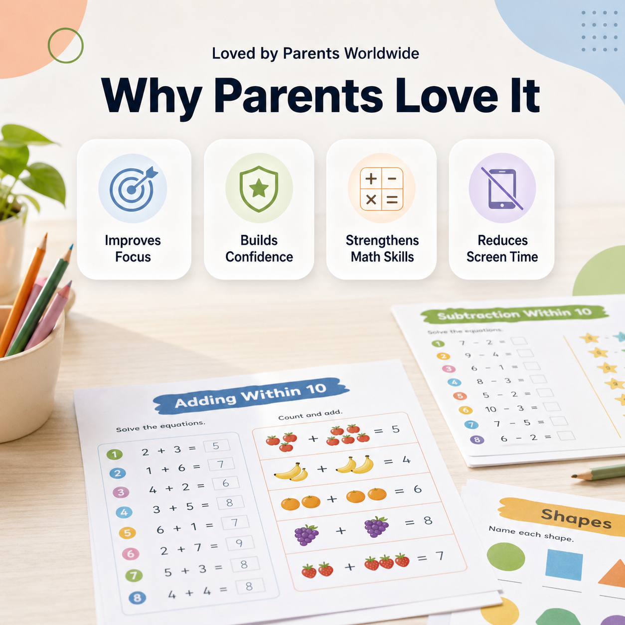 NeuroKids Math System™ Más de 350 actividades para ayudar a su hijo a dejar de tener dificultades con las matemáticas