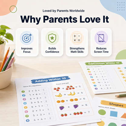 NeuroKids Math System™ Más de 350 actividades para ayudar a su hijo a dejar de tener dificultades con las matemáticas