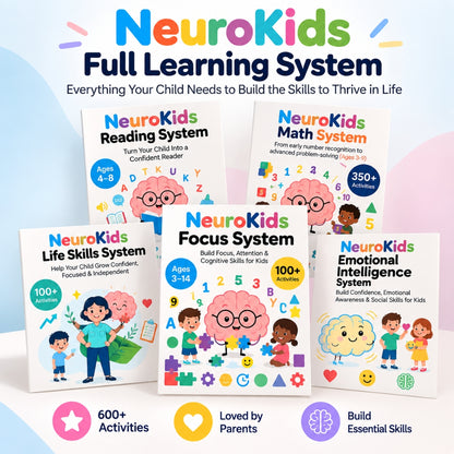 NeuroKids™ +100 Activities to Boost Attention, Focus, and Learning