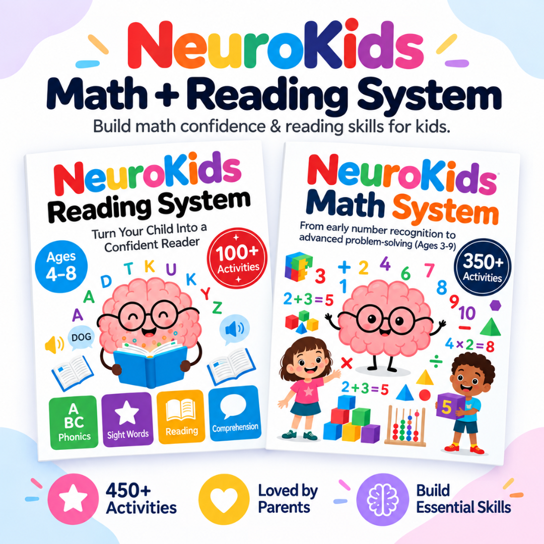 NeuroKids Math System™ : Plus de 350 activités pour aider votre enfant à surmonter les difficultés en mathématiques