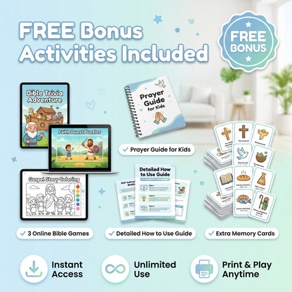 Fun Faith: + 11 Bible Games for Kids and Families